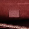 Gucci  Dionysus bag worn on the shoulder or carried in the hand  in beige monogram canvas  and burgundy suede - Detail D2 thumbnail