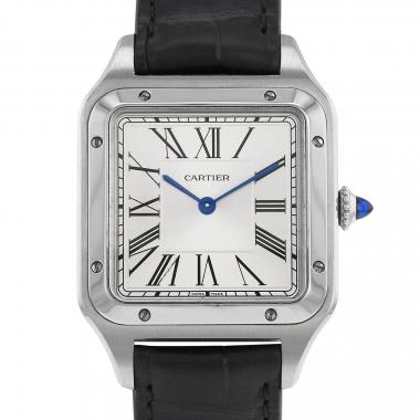 Montre Cartier Santos-Dumont en acier Ref: Cartier - 4240  Vers 2021