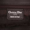 Dior   handbag  in brown grained leather - Detail D2 thumbnail