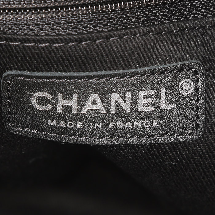 Borsa Chanel  Grand Shopping in pelle nera - Detail D4