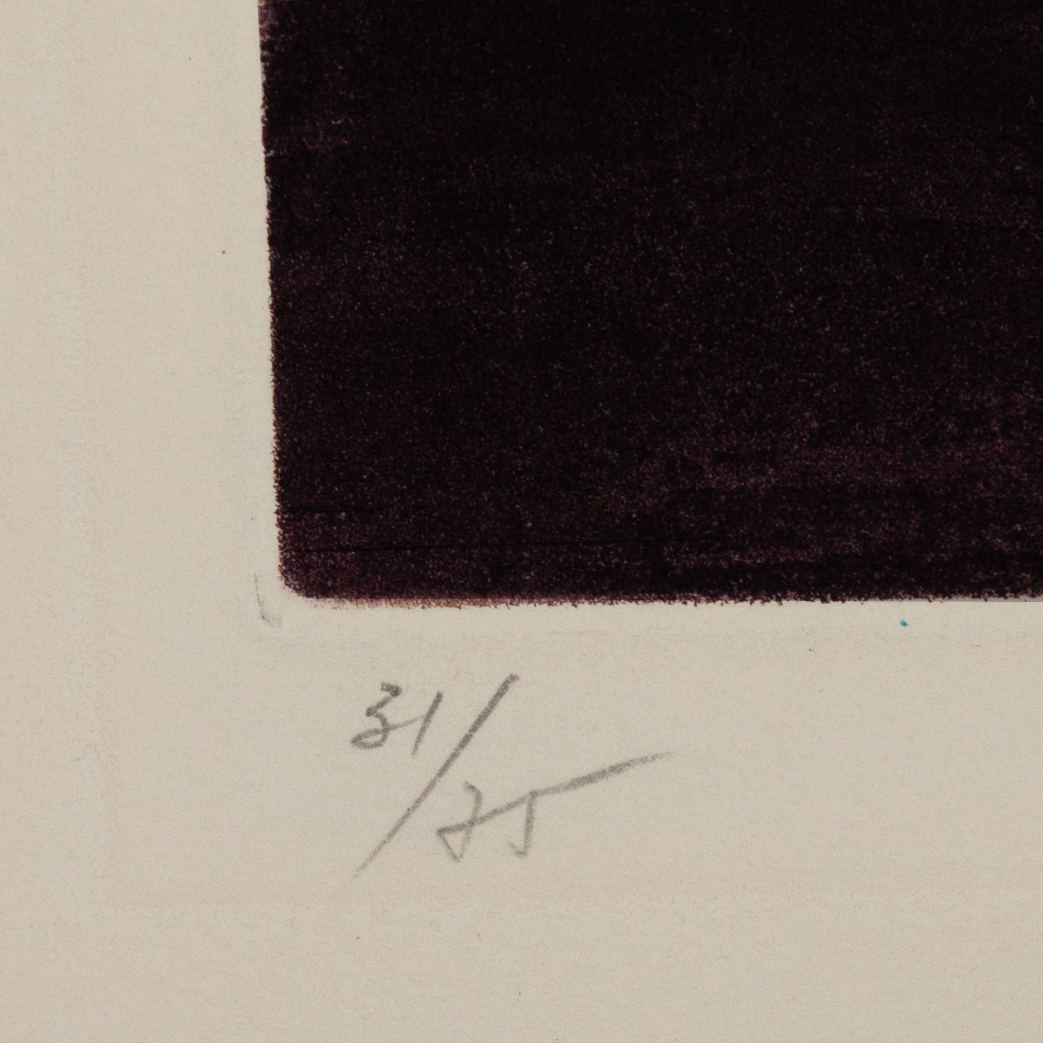 Zao Wou-Ki (1920-2013), Untitled - 1967 - Detail D3