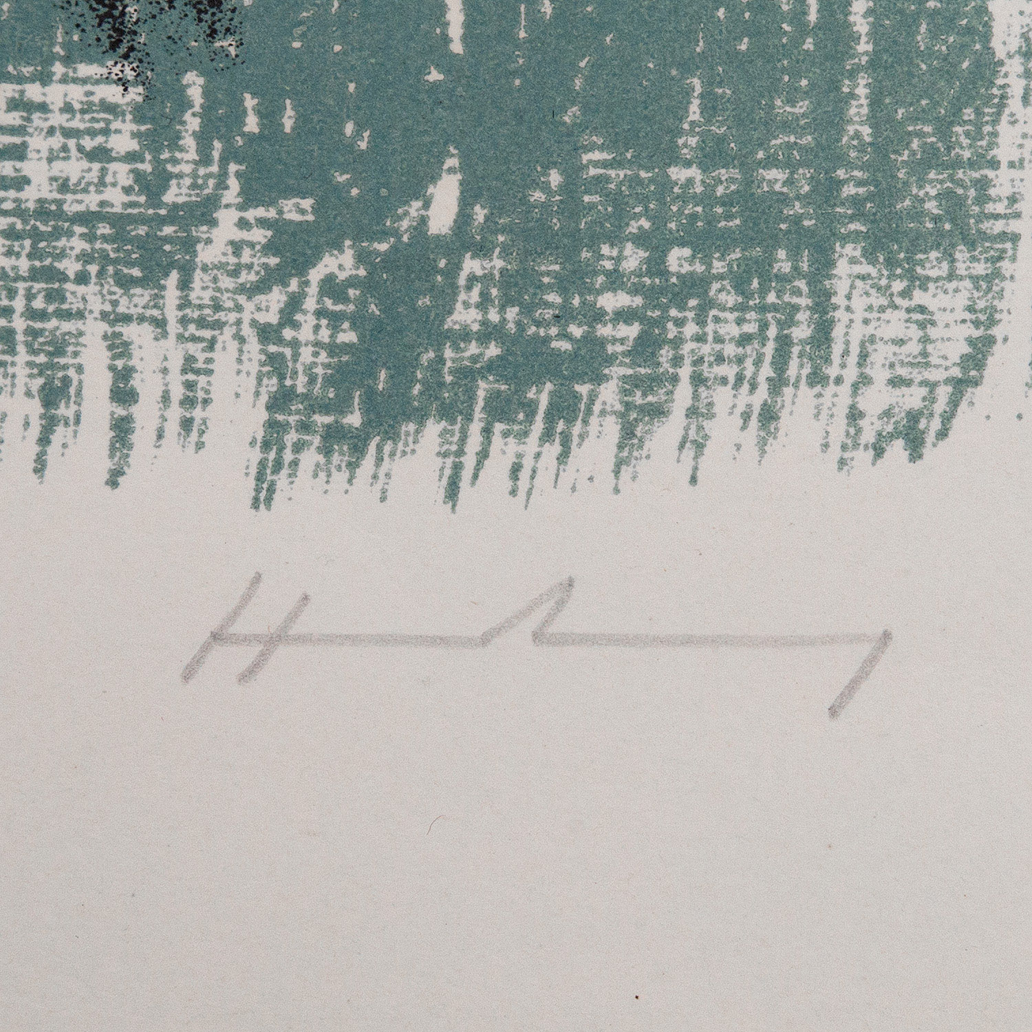 Hans Hartung (1904-1989), L 26 - 1957 - Detail D6