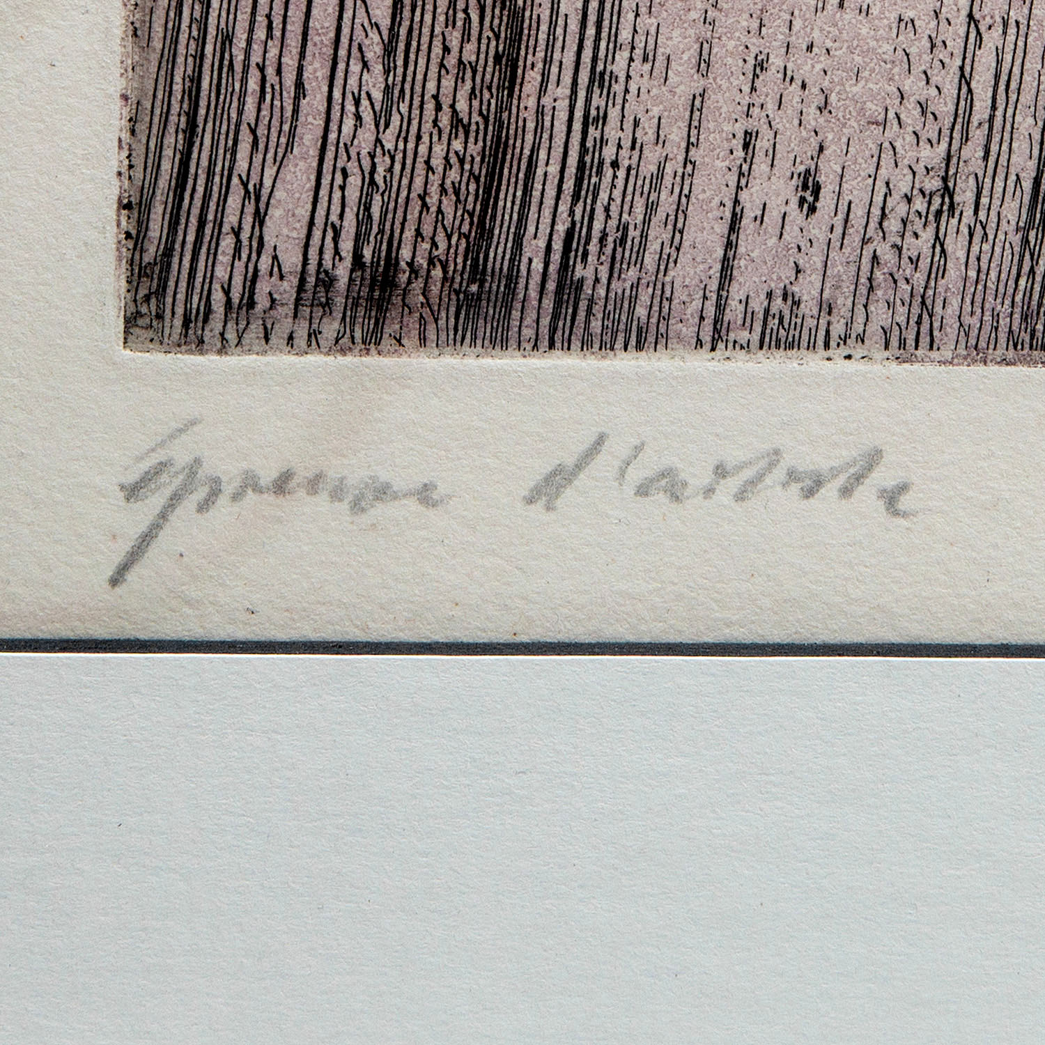 Hans Hartung (1904-1989), G7 - 1953 - Detail D3