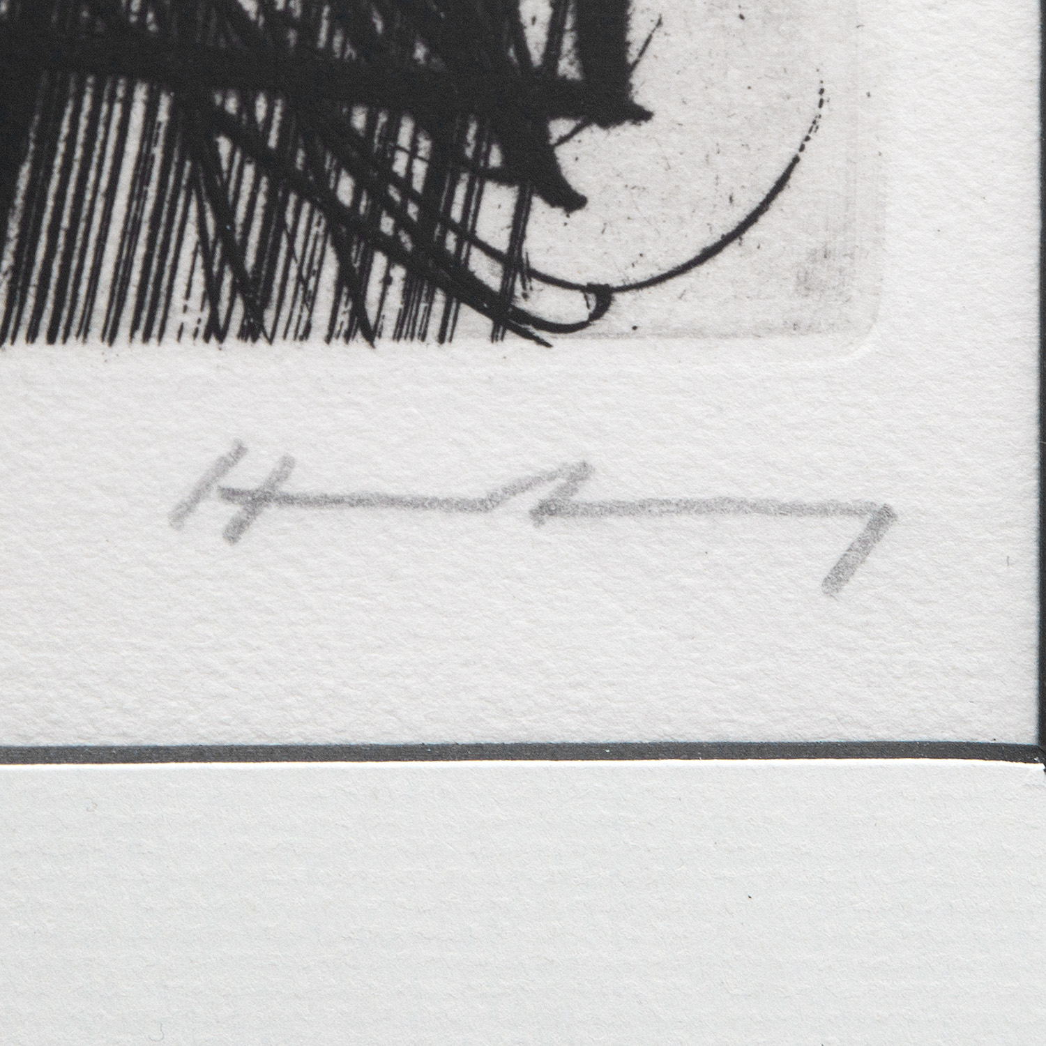 Hans Hartung (1904-1989), G7 - 1953 - Detail D4