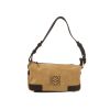 Loewe   handbag  in brown nubuck  and brown leather - 360 thumbnail