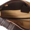 Loewe   handbag  in brown nubuck  and brown leather - Detail D3 thumbnail