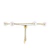 Mikimoto  bracelet in yellow gold, cultured pearls and diamonds - 00pp thumbnail