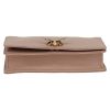 Pochette Dior  Abeille en cuir rose-poudre - Detail D1 thumbnail
