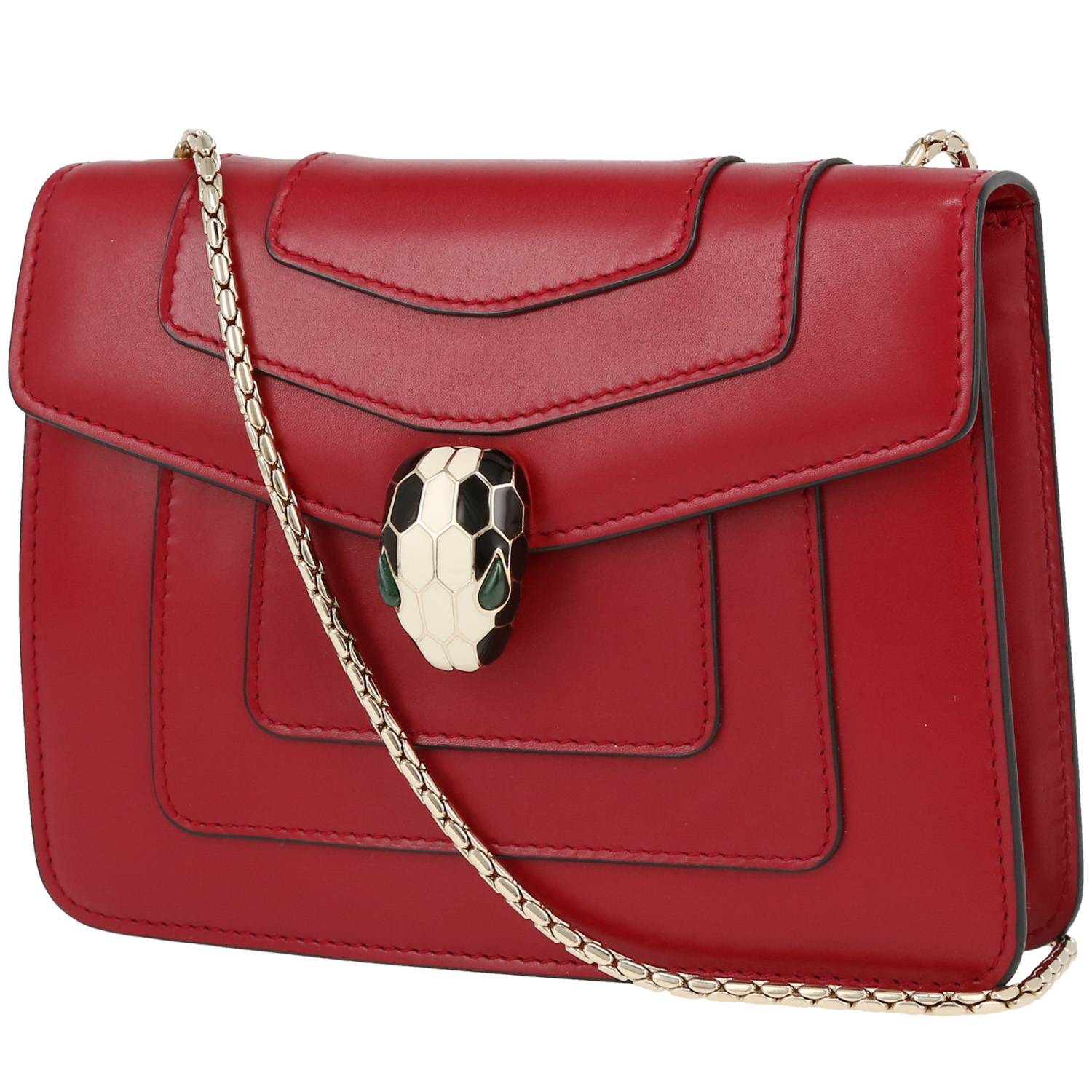 Bolso discount bulgari rojo