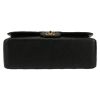 Chanel  Timeless Jumbo handbag  in black quilted grained leather - Detail D1 thumbnail