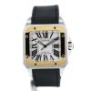 Cartier Santos-100 Limited edition  in gold and stainless steel Ref: 2656  Circa 2000 - 360 thumbnail