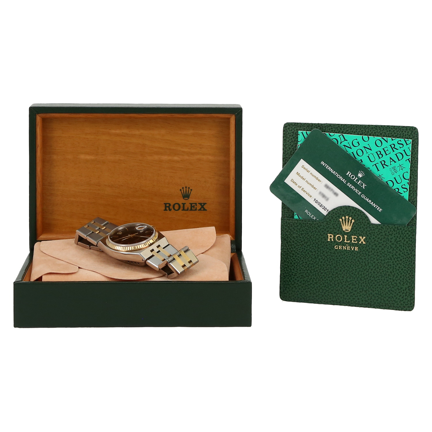 Montre Rolex Oysterquartz Datejust en or et acier Ref: Rolex - 17013  Vers 1979