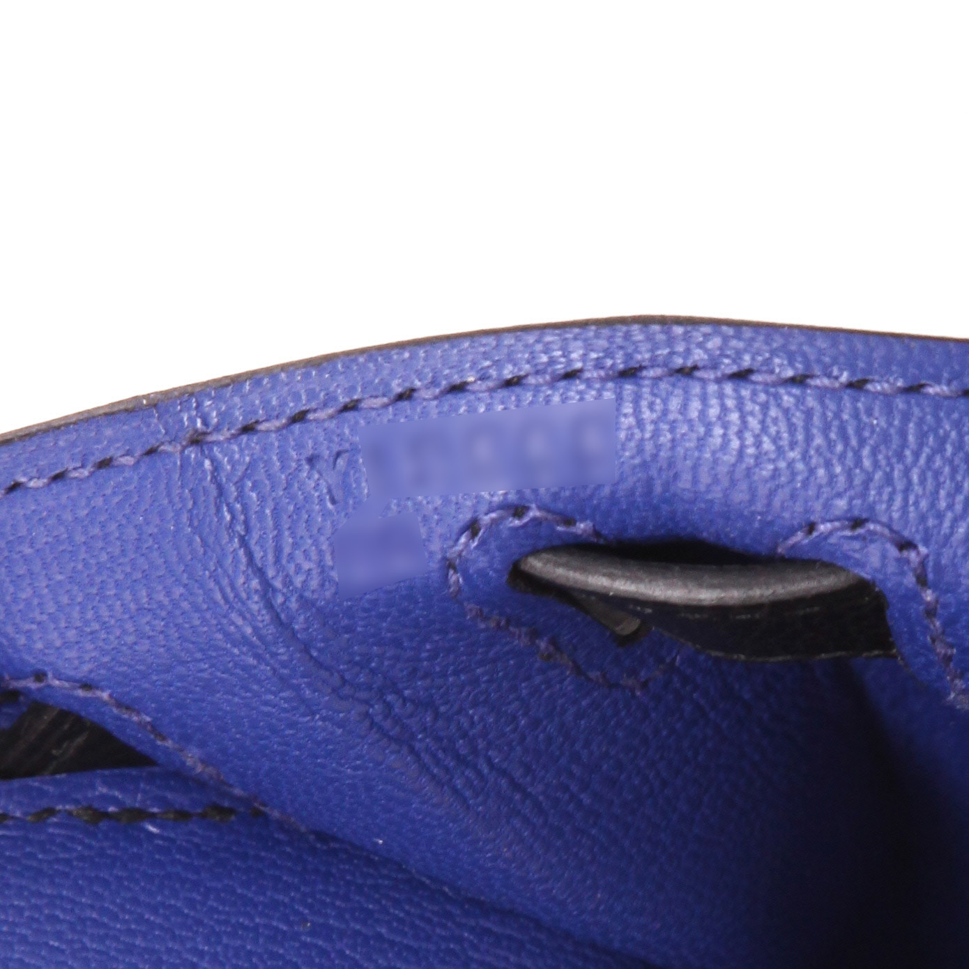 Sac à main Hermès  Kelly 28 cm en cuir epsom noir - Detail D4