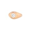 Vintage  ring in pink gold and diamond - 00pp thumbnail