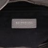 Balenciaga  City handbag  in grey leather - Detail D2 thumbnail