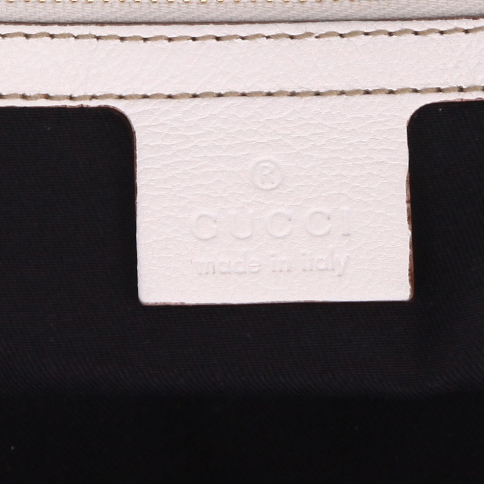 Sac à main Gucci   en cuir blanc - Detail D2