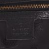 Gucci  Babouska handbag  in black smooth leather - Detail D2 thumbnail