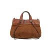 Shopping bag Chanel   in pelle trapuntata marrone - 360 thumbnail