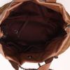Shopping bag Chanel   in pelle trapuntata marrone - Detail D3 thumbnail