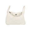 Bolso de mano Hermès  Lindy 30 cm en cuero togo blanco - 360 thumbnail