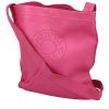 Bolso bandolera Hermès  Onimetou en cuero rosa - 00pp thumbnail