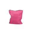 Hermès  Onimetou shoulder bag  in pink leather - 360 thumbnail