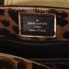 Bolso de mano Louis Vuitton  Editions Limitées en piel de potro marrón y lona Monogram - Detail D2 thumbnail