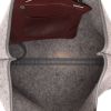 Shopping bag Chanel   in feltro grigia e pelle grigia - Detail D3 thumbnail