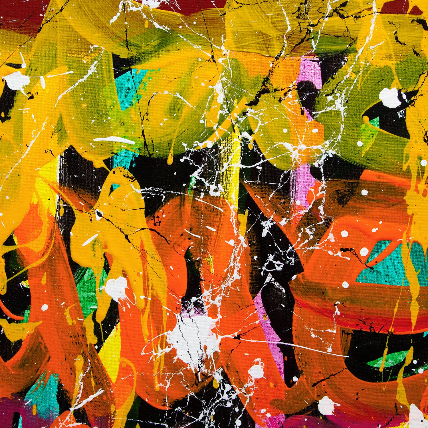 JonOne (John Andrew Perello dit) (Born in 1963), A taste of freedom - 2022 - Detail D2