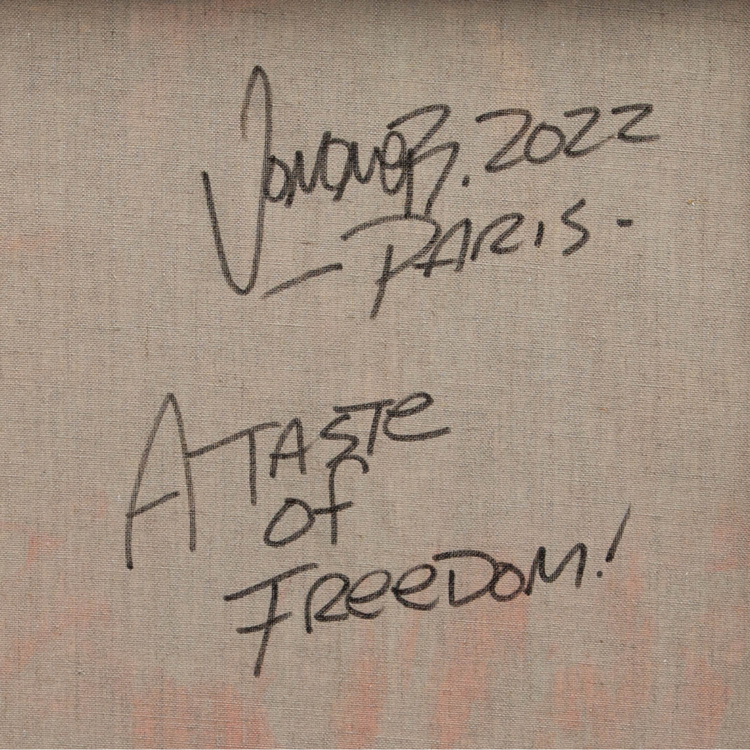 JonOne (John Andrew Perello dit) (Born in 1963), A taste of freedom - 2022 - Detail D3
