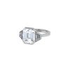 Vintage  ring in platinium and diamonds (5,66 carats) - 00pp thumbnail