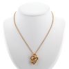 De Grisogono Vortice necklace in pink gold and diamonds - 360 thumbnail