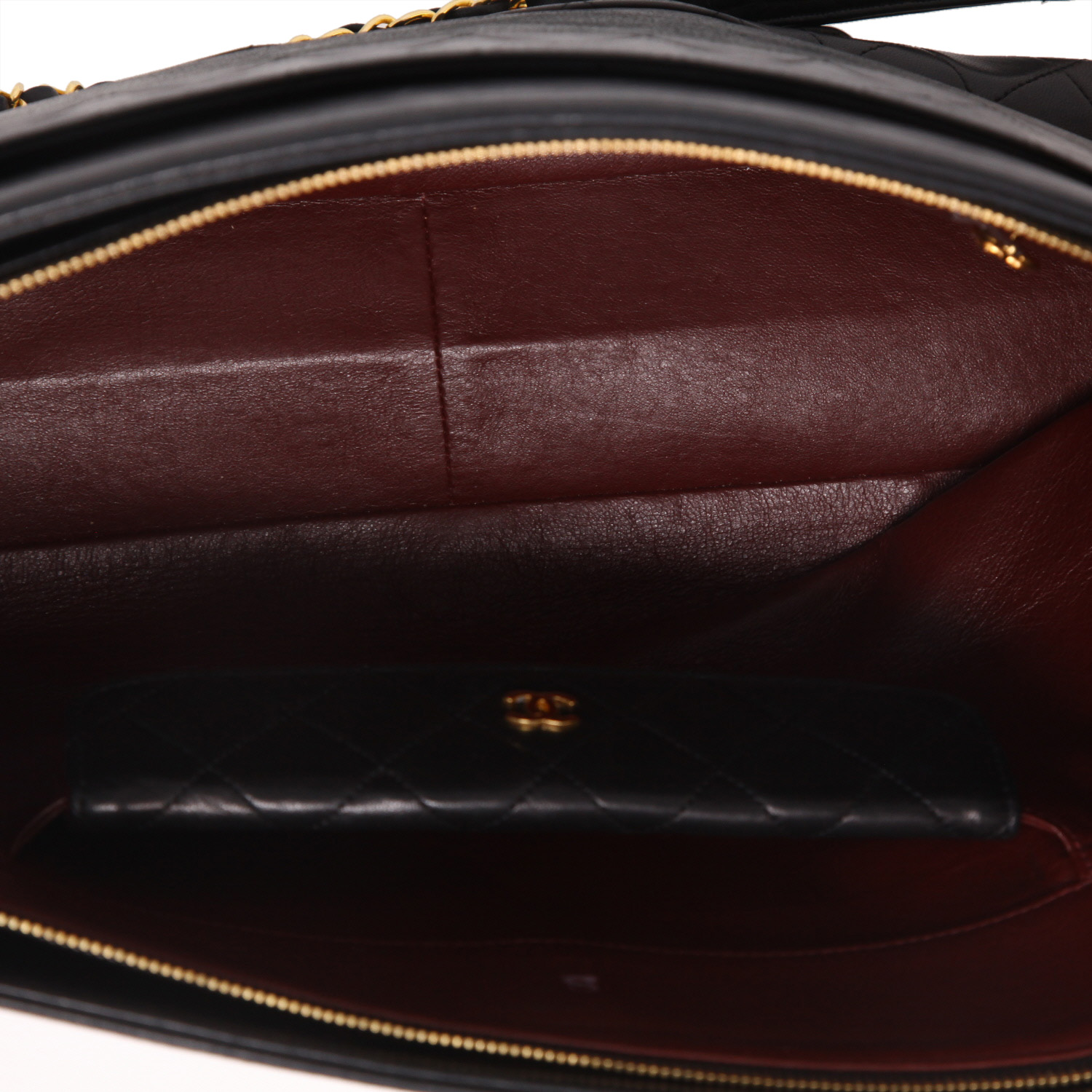 Borsa Chanel   in pelle nera - Detail D3