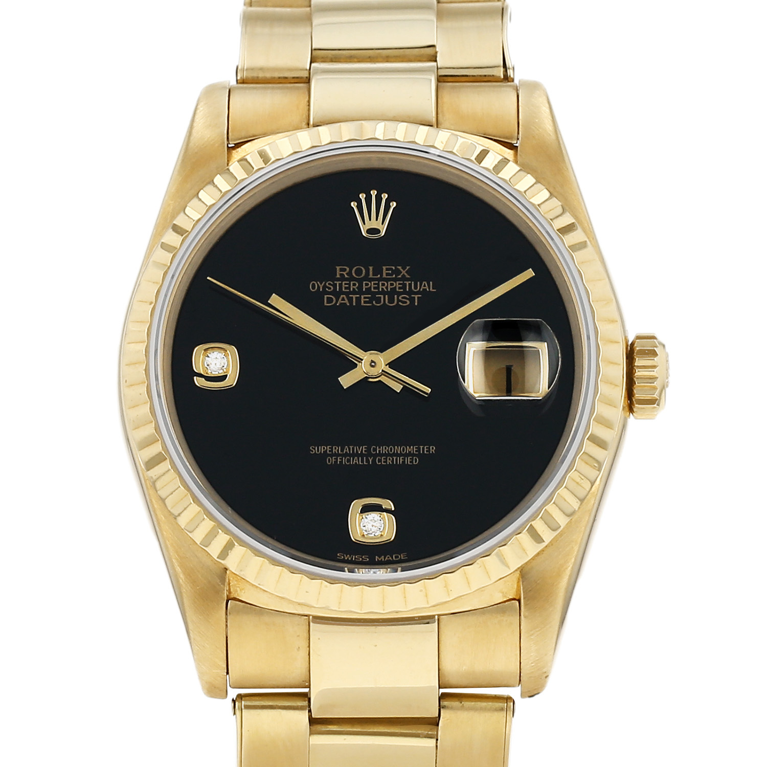 Orologio Rolex Datejust in oro giallo Ref: Rolex - 16238  Circa 1987