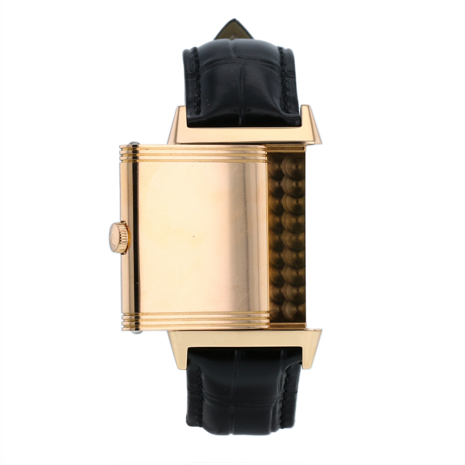 Montre Jaeger-LeCoultre Reverso Grande Ultra Thin en or rose Ref: Jaeger-LeCoultre - 277.2.62  Vers 2010 - Detail D3