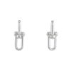 Tiffany & Co City HardWear large earrings in silver - 00pp thumbnail