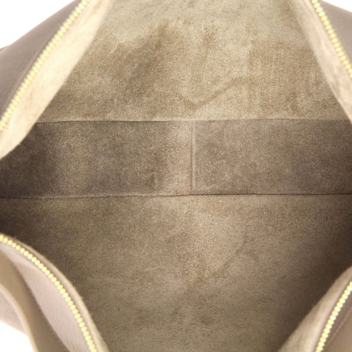 Borsa Celine  Romy in pelle color talpa - Detail D3