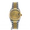 Rolex Datejust  in gold and stainless steel Ref: Rolex - 16233  Circa 1991 - 360 thumbnail