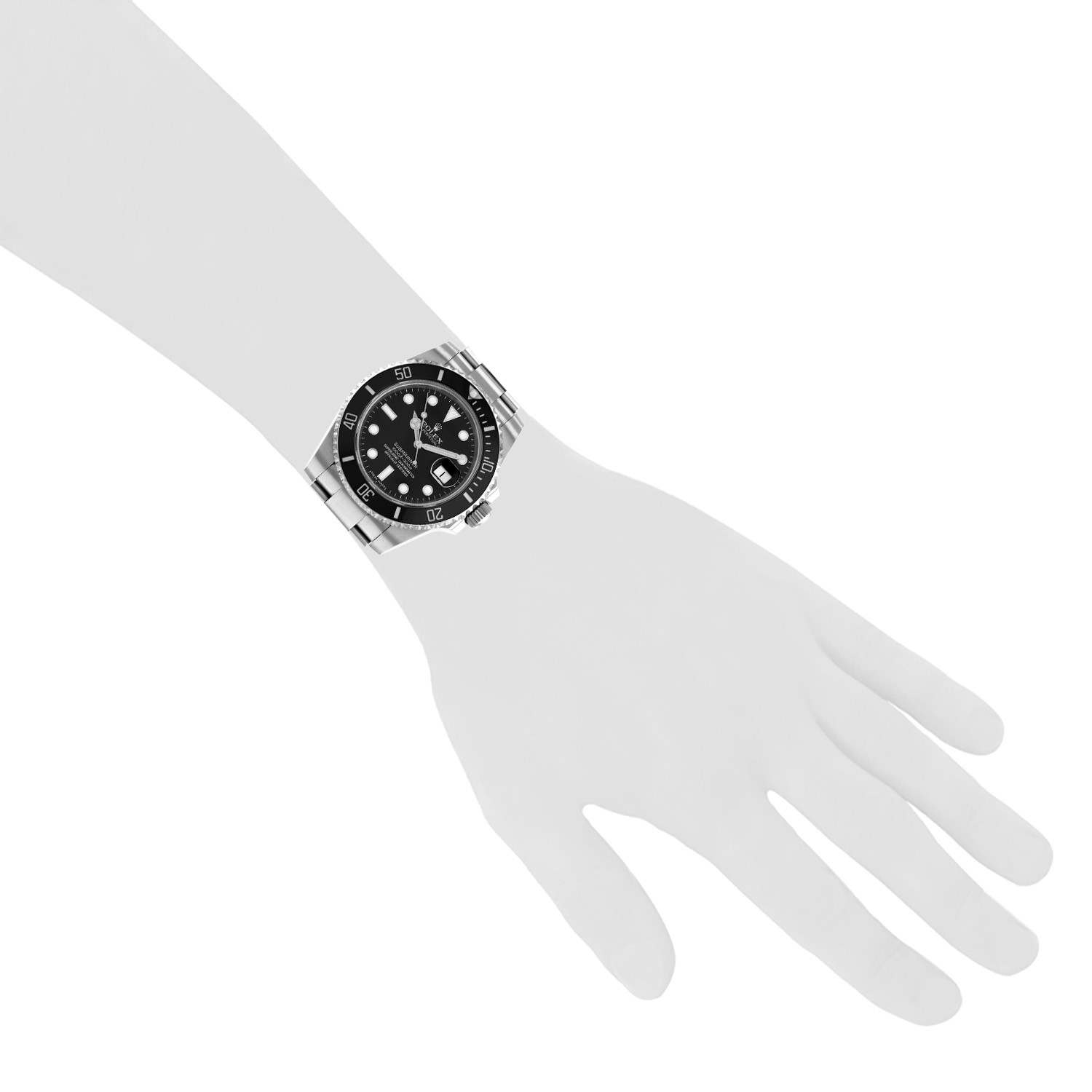 Orologio Rolex Submariner Date in acciaio Ref: Rolex - 116610  Circa 2014 - Detail D1