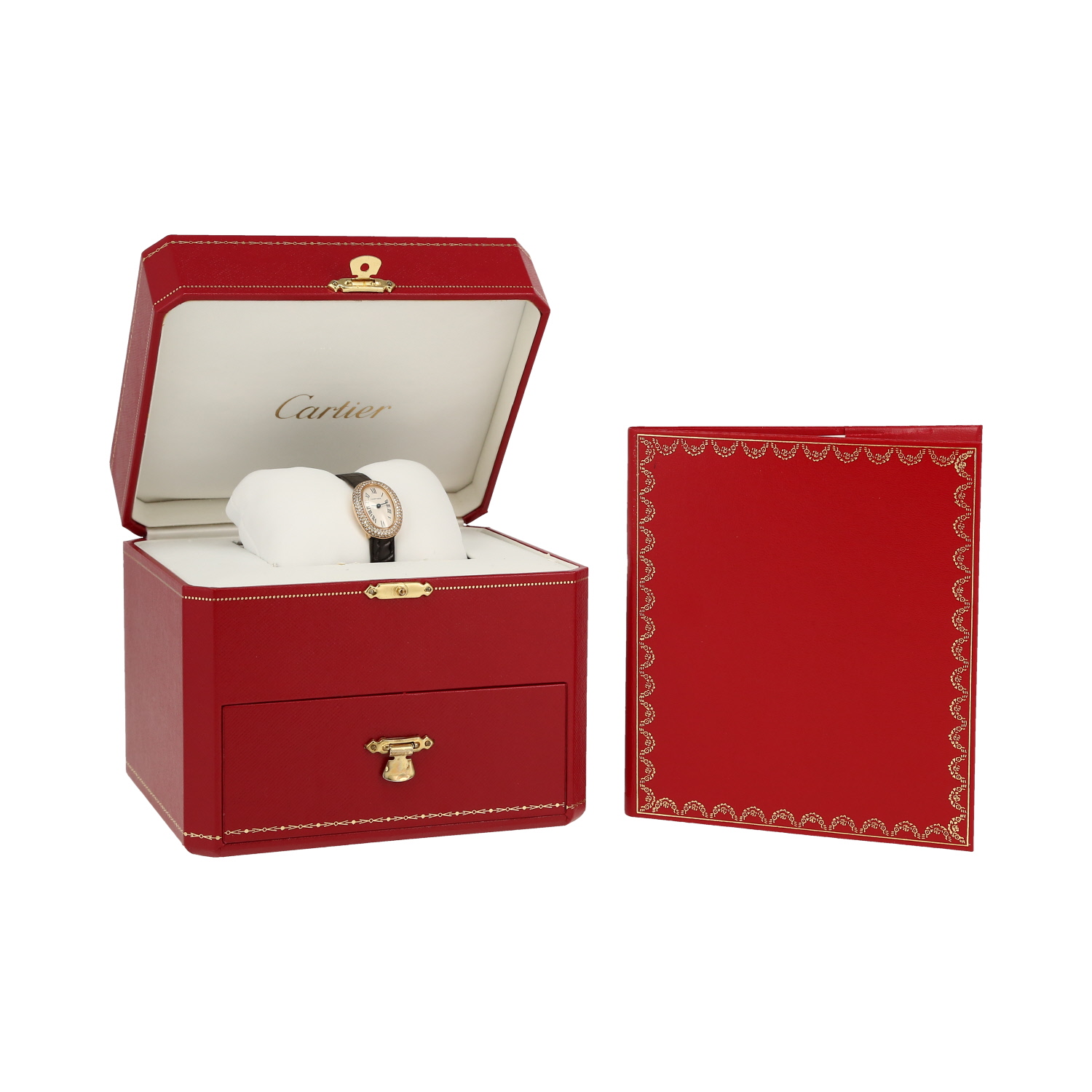 Cartier Baignoire Joaillerie  mini  in yellow gold Ref: Cartier - 2368  Circa 1990