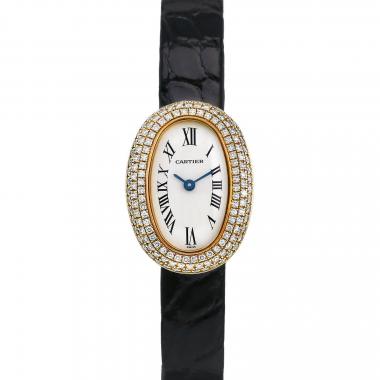 Cartier Baignoire Joaillerie  mini  in yellow gold Ref: Cartier - 2368  Circa 1990