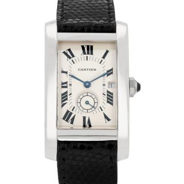 Reloj Cartier Tank Américaine de oro blanco Ref: Cartier - 3012905  Circa 1990