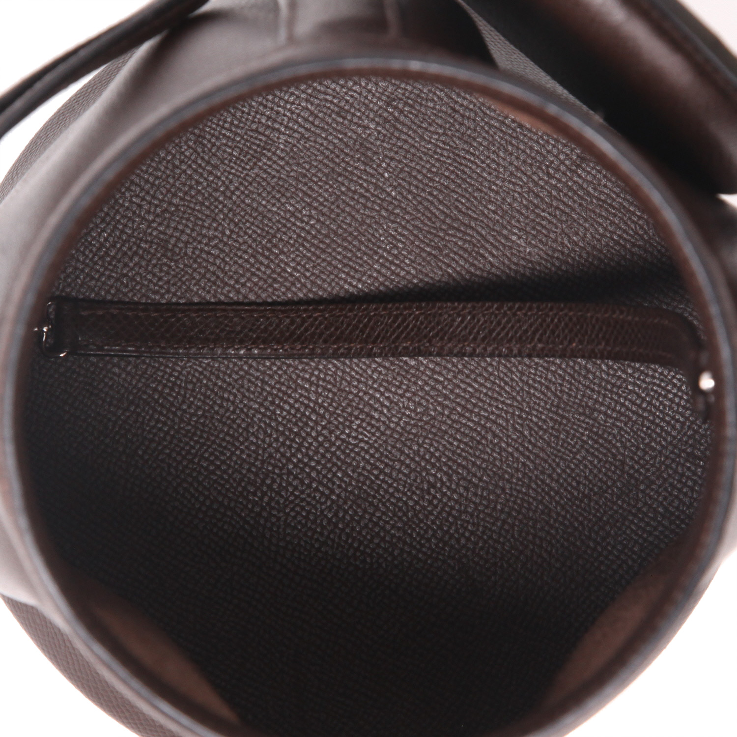 Borsa Hermès  Farming in pelle Epsom marrone - Detail D3