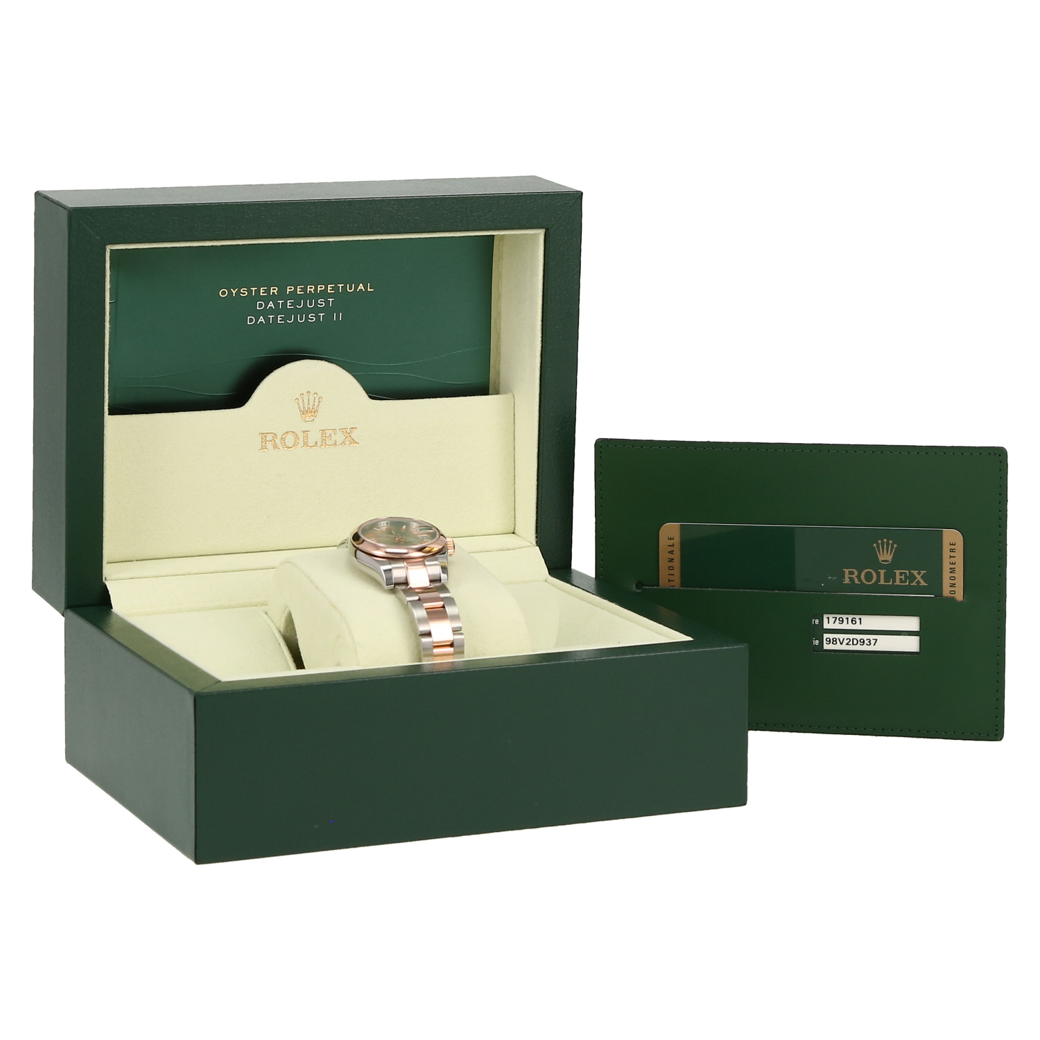 Montre Rolex Datejust Lady en or et acier Ref: Rolex - 179161  Vers 2013 - Detail D2