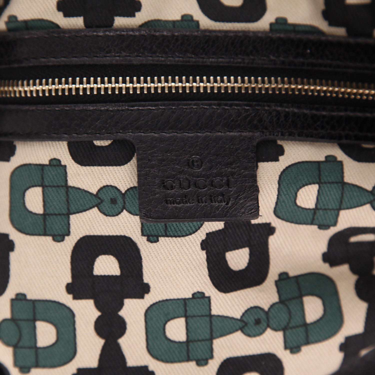 Borsa Gucci  Indy in pelle martellata marrone - Detail D2