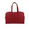 Bolsa de viaje Hermès  Victoria en cuero togo color burdeos - 360 thumbnail