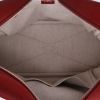 Hermès  Victoria travel bag  in burgundy togo leather - Detail D3 thumbnail