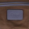 Chloé  Marcie handbag  in blue grained leather - Detail D2 thumbnail