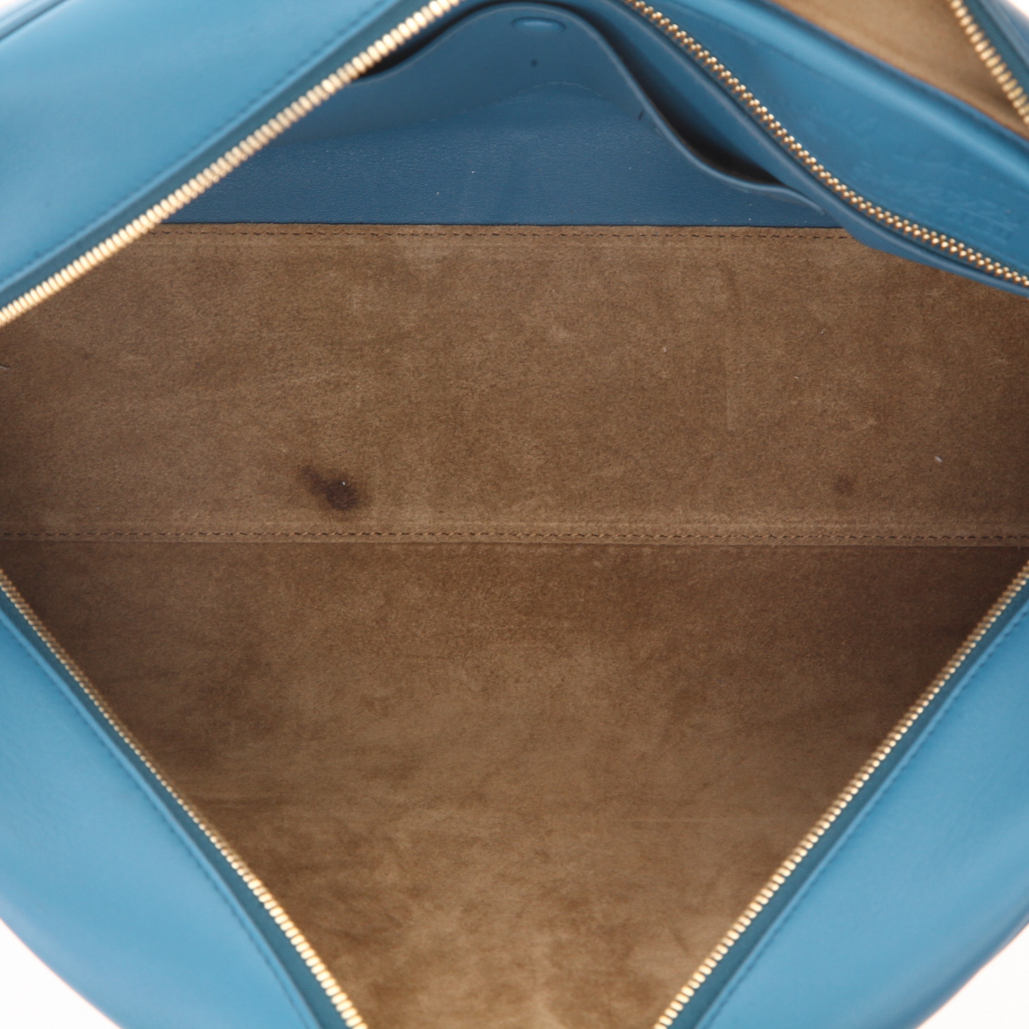 Borsa Loewe  Amazona in pelle blu - Detail D3