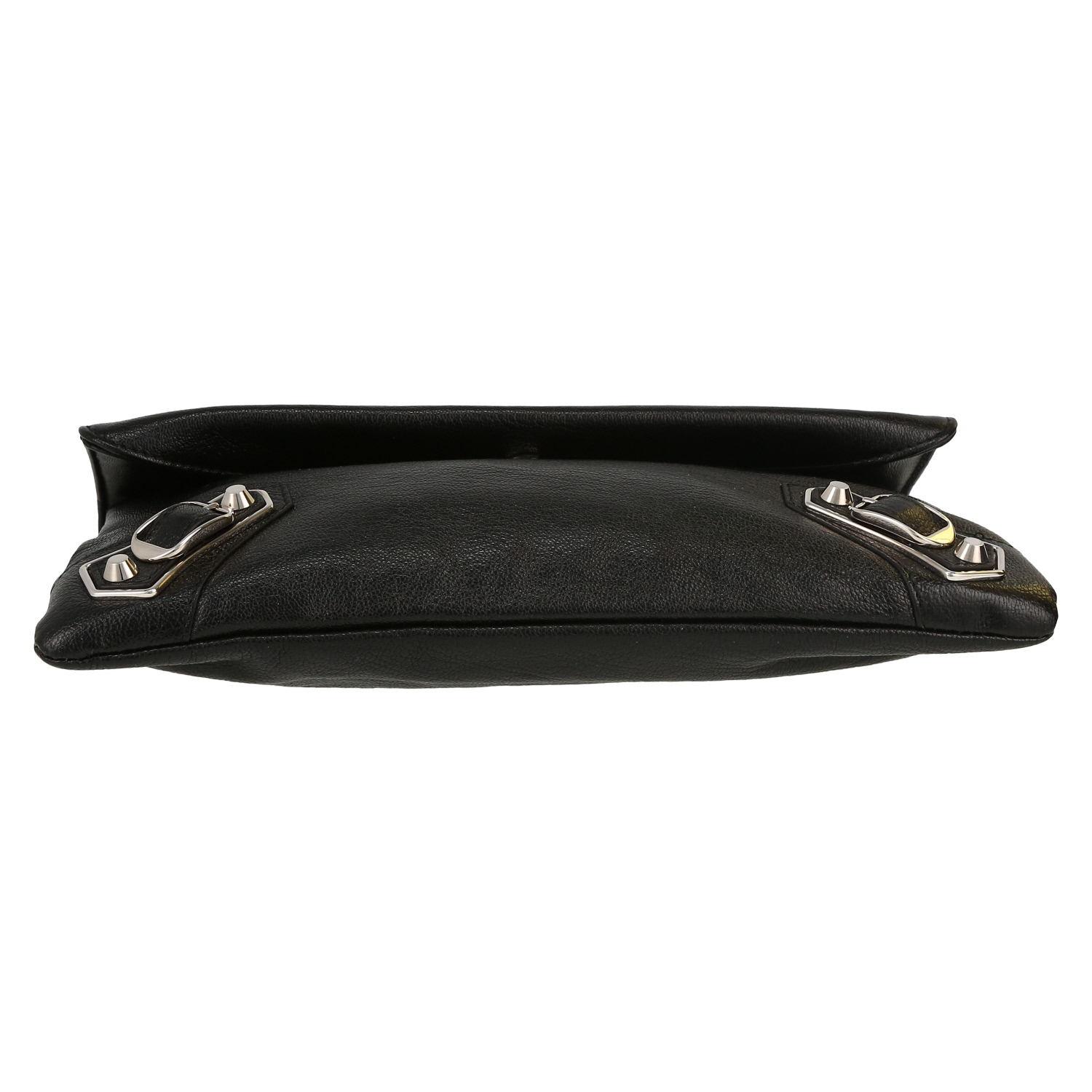 Borsa/pochette Balenciaga  Enveloppe in pelle nera - Detail D1